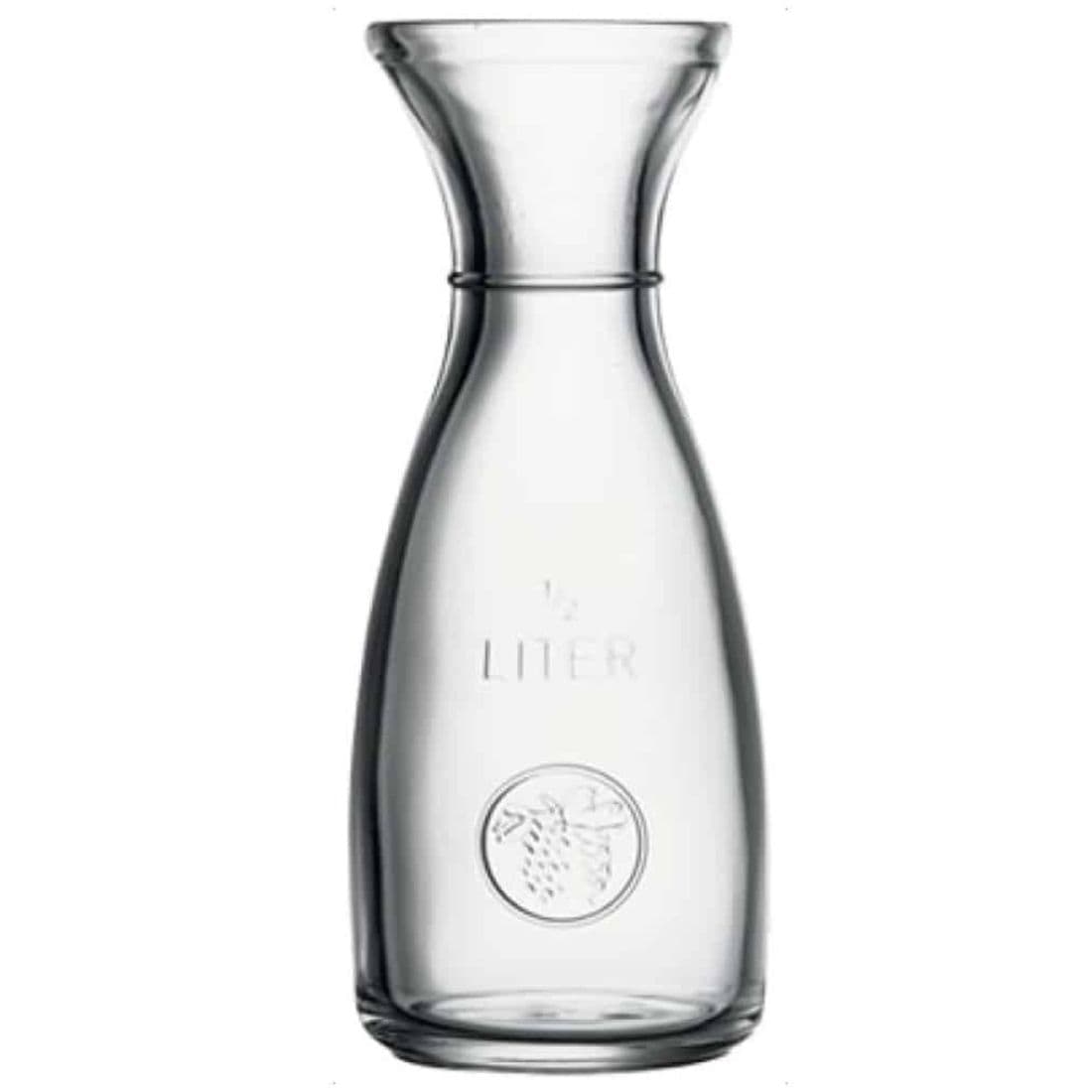 Glazen karaf 1l
